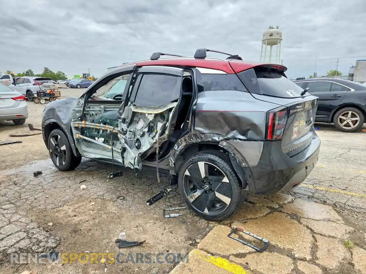 2 Photograph of a damaged car 3N8AP6DB3TL322819 NISSAN KICKS 2026