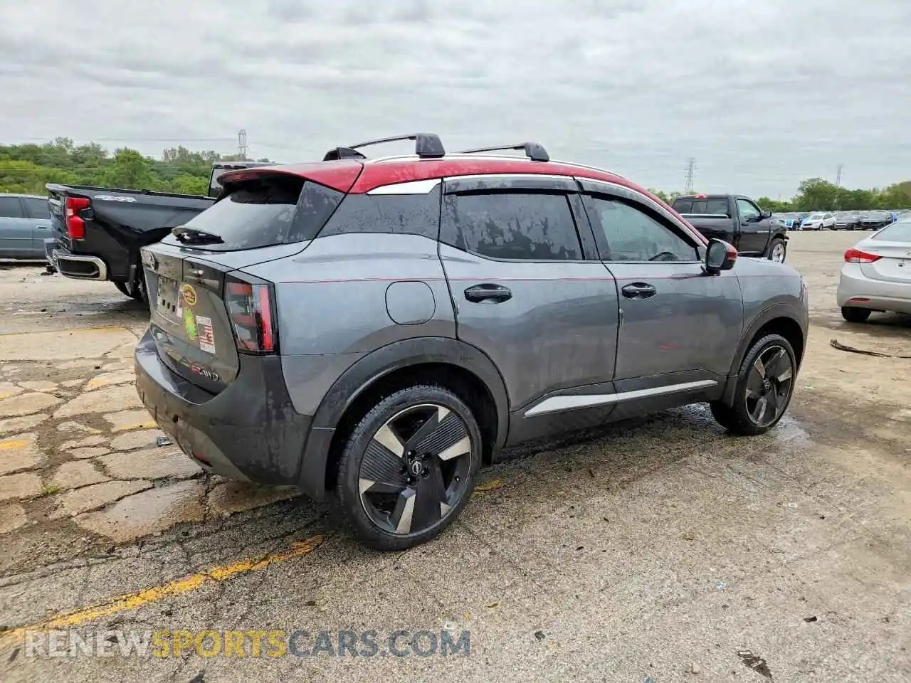 3 Photograph of a damaged car 3N8AP6DB3TL322819 NISSAN KICKS 2026