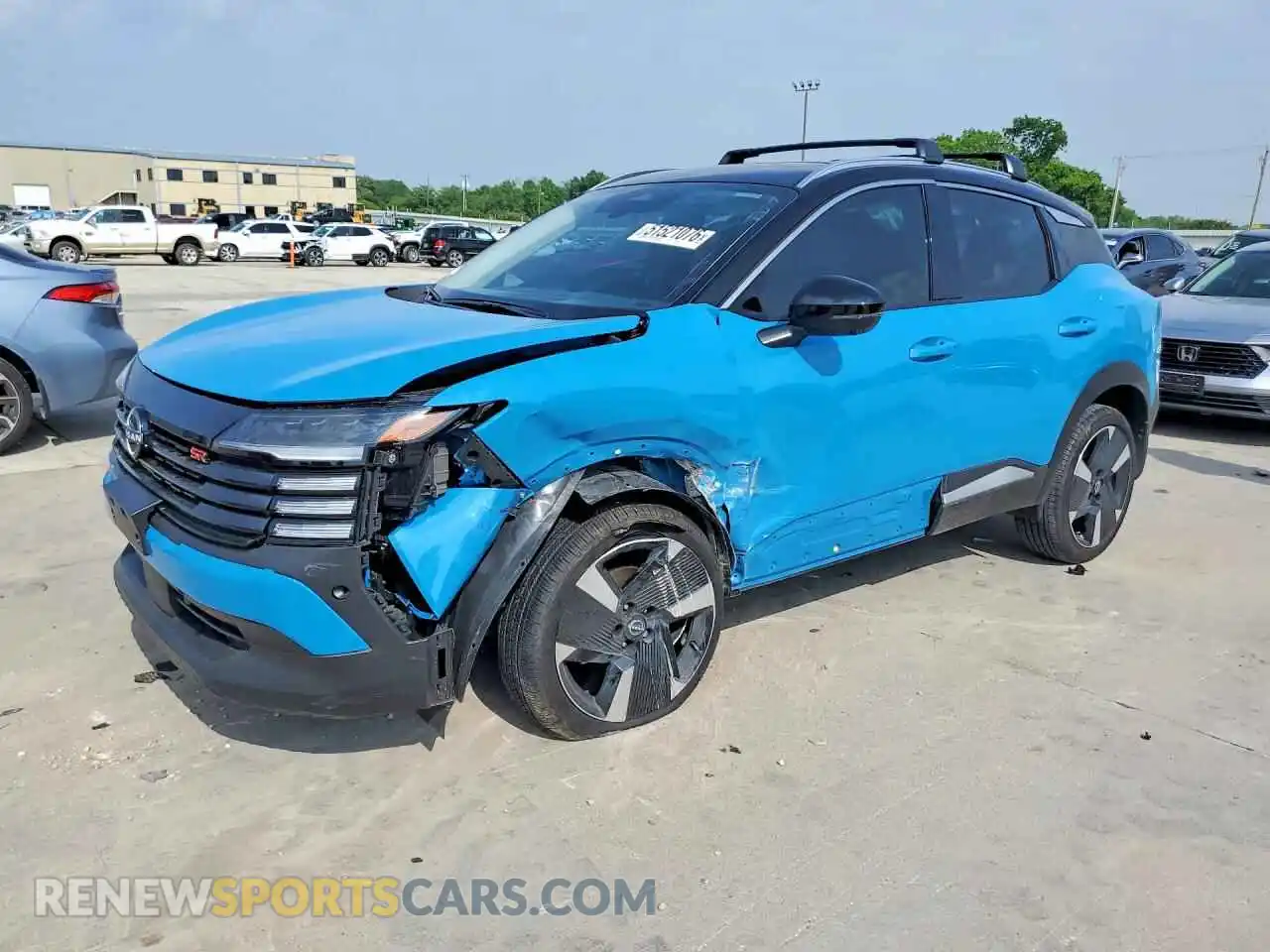 1 Photograph of a damaged car 3N8AP6DC0TL313617 NISSAN KICKS 2026