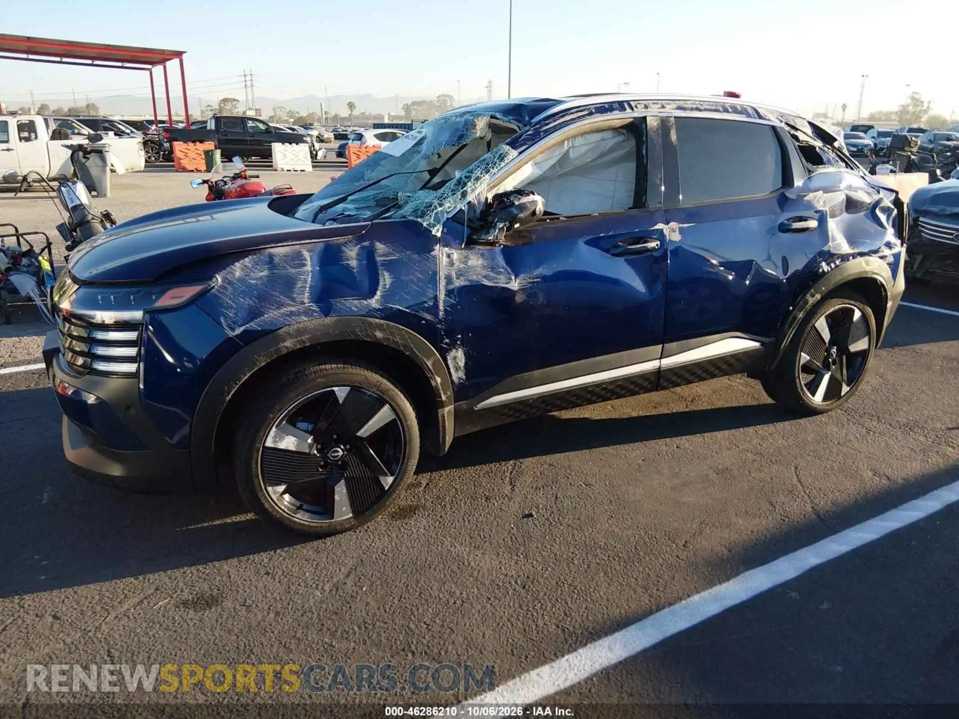 2 fotografías del automóvil dañado 3N8AP6DC2TL346991 NISSAN KICKS 2026