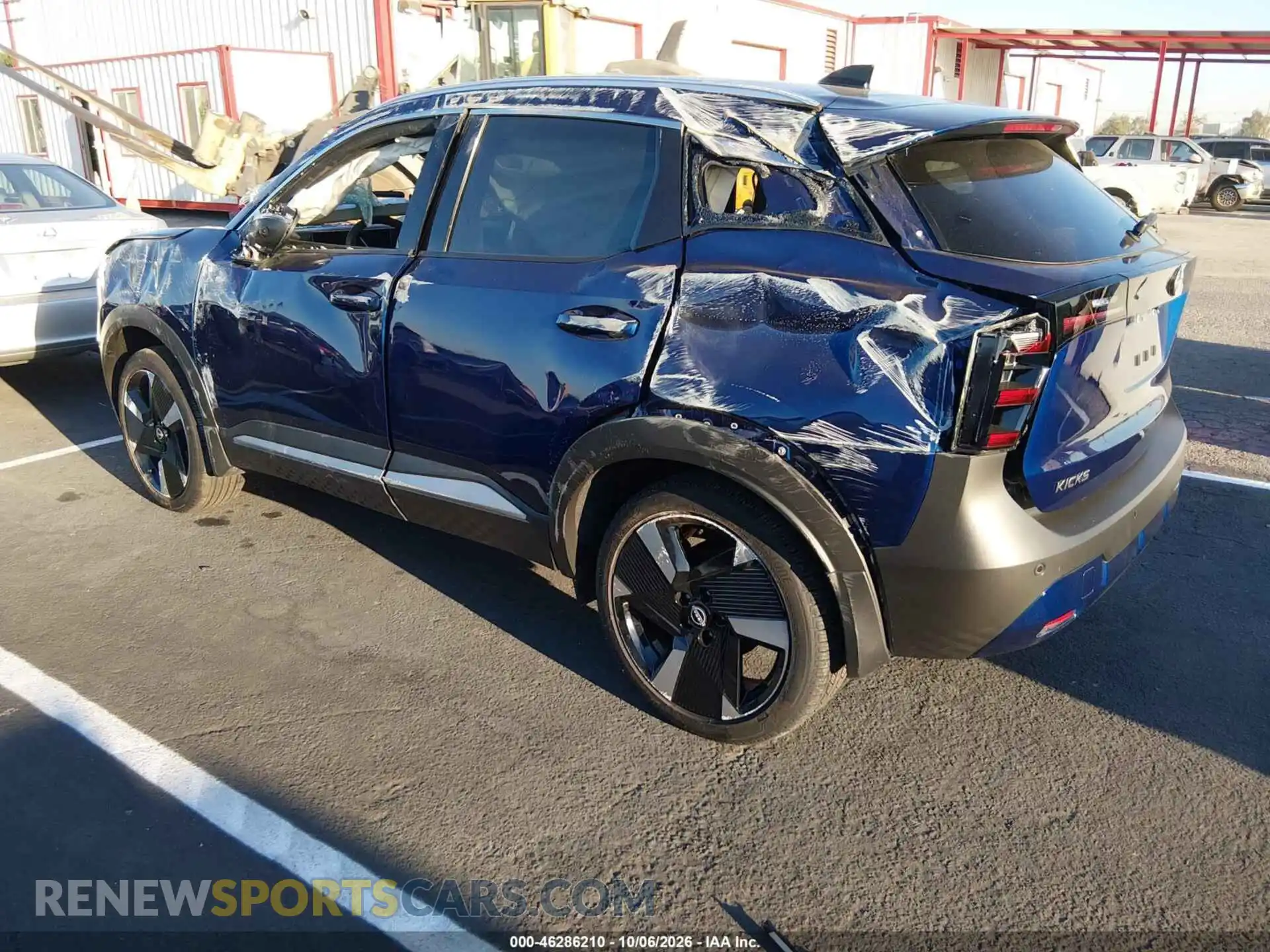3 fotografías del automóvil dañado 3N8AP6DC2TL346991 NISSAN KICKS 2026