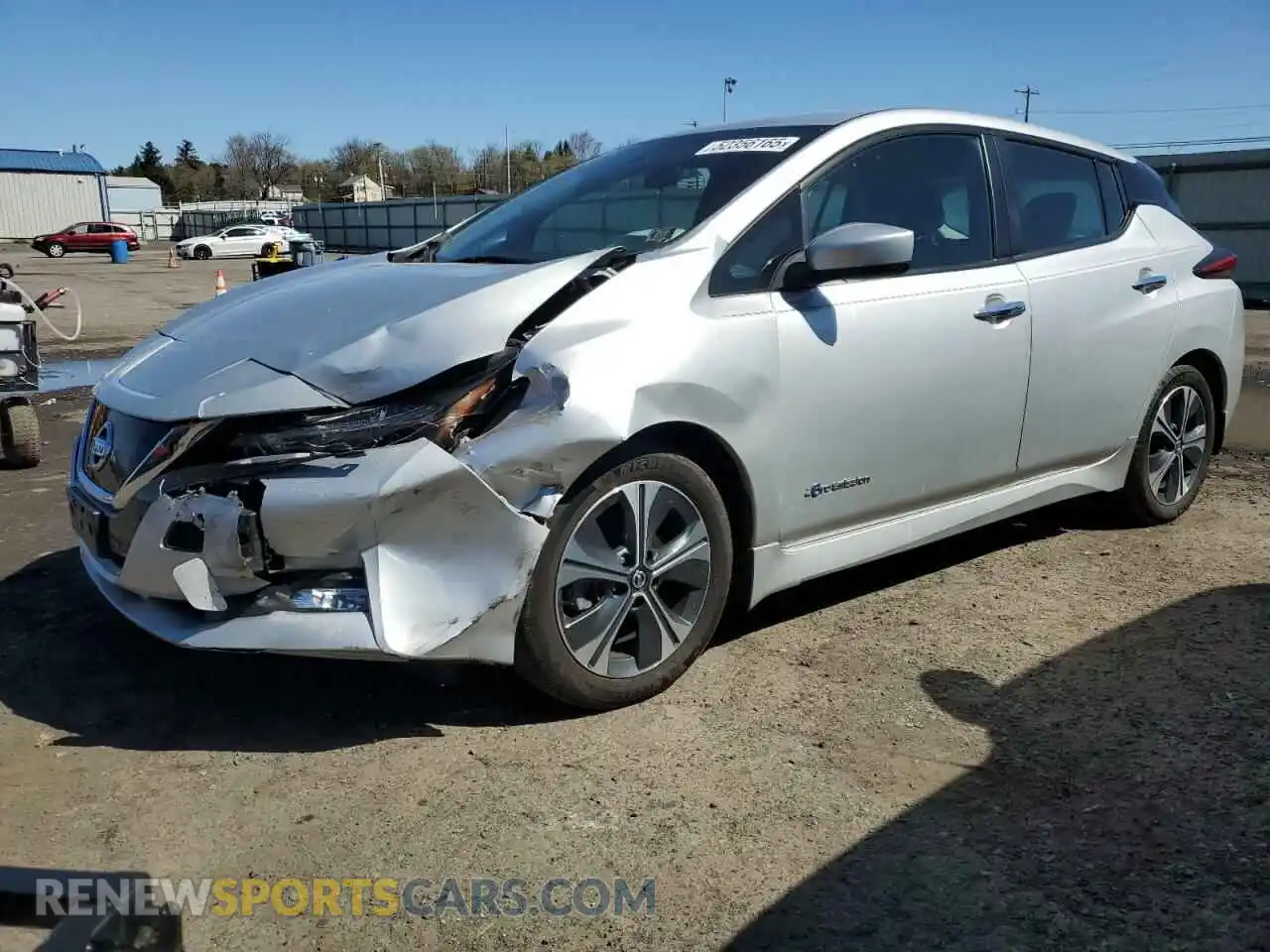 1 Фотография поврежденного автомобиля 1N4AZ1CP4KC306053 NISSAN LEAF 2019