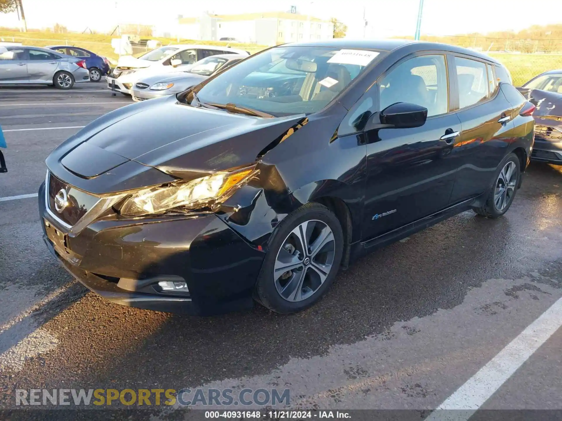 2 Фотография поврежденного автомобиля 1N4AZ1CP9KC307604 NISSAN LEAF 2019