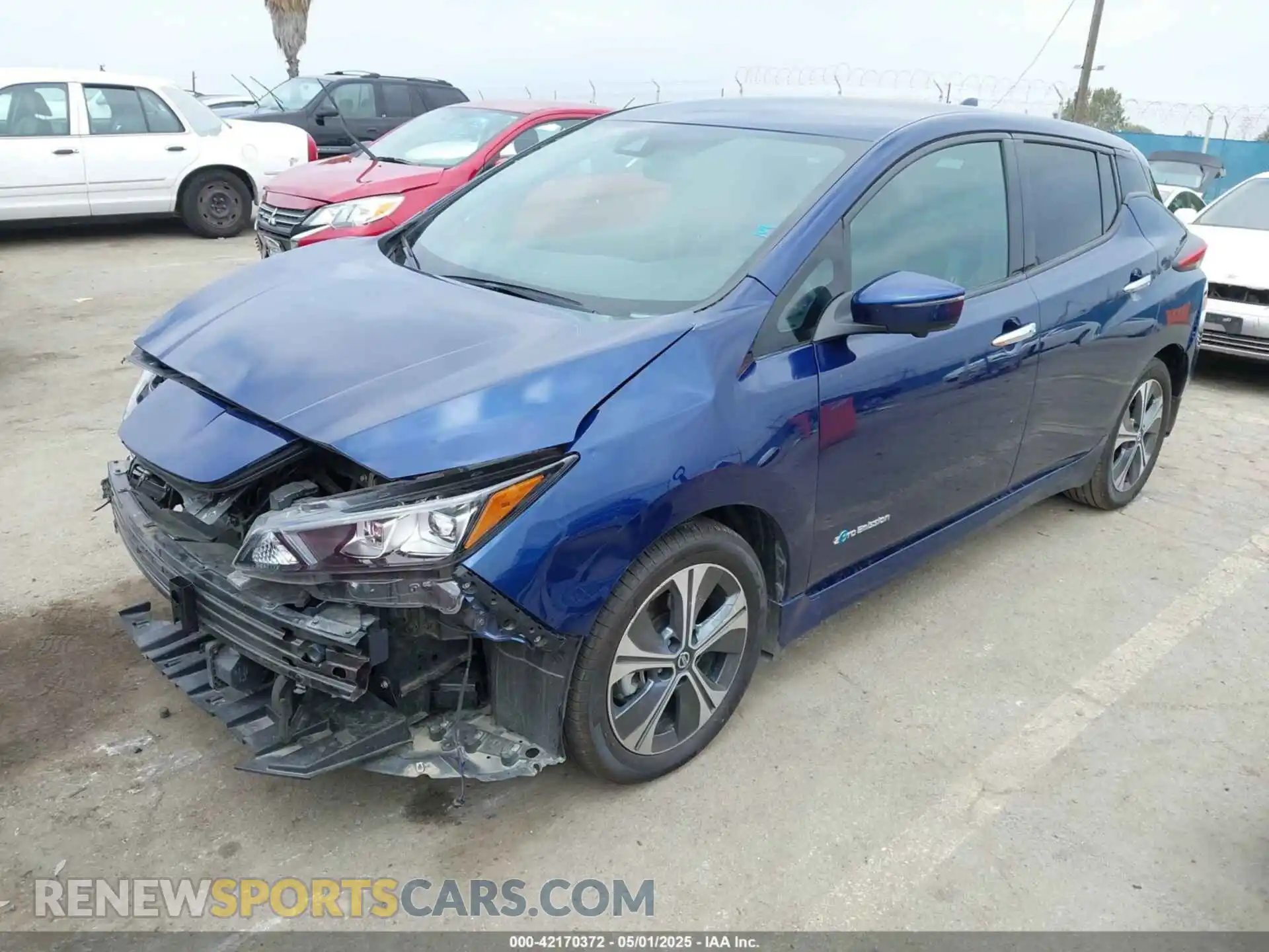 2 Фотография поврежденного автомобиля 1N4BZ1CP0KC308693 NISSAN LEAF 2019