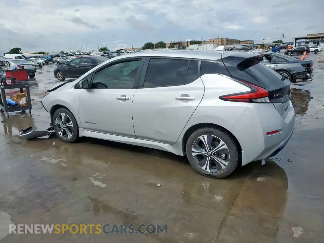 2 Фотография поврежденного автомобиля 1N4BZ1CP1KC318620 NISSAN LEAF 2019