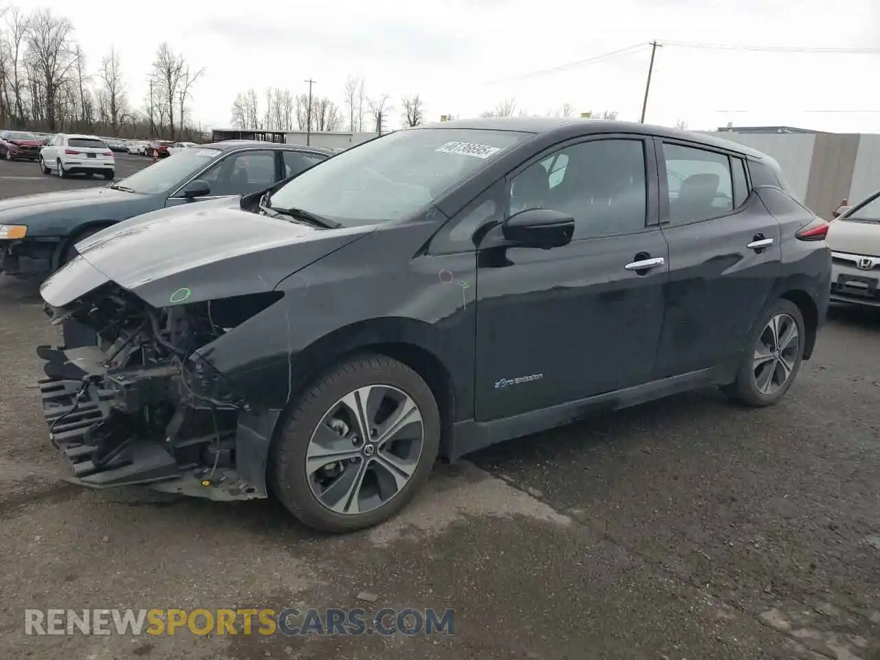 1 Фотография поврежденного автомобиля 1N4BZ1CP2KC318044 NISSAN LEAF 2019