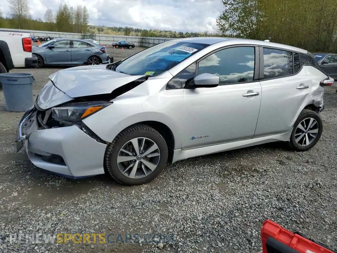 1 Фотография поврежденного автомобиля 1N4BZ1CP2KC318447 NISSAN LEAF 2019