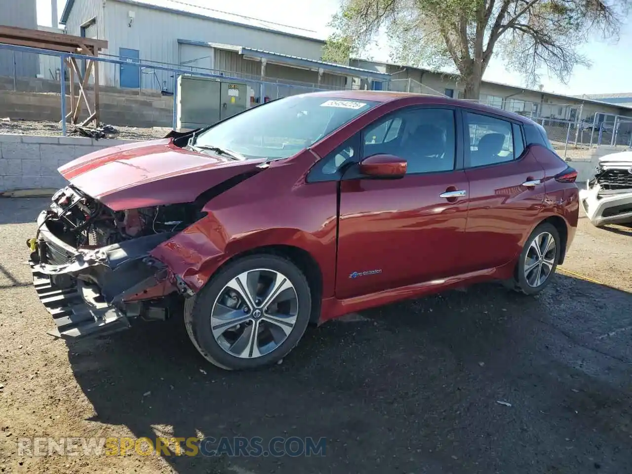 1 Фотография поврежденного автомобиля 1N4BZ1CP3KC319879 NISSAN LEAF 2019