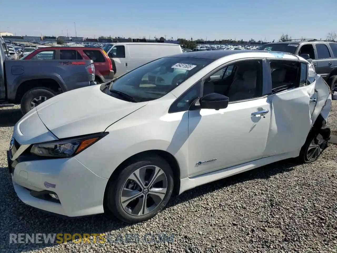 1 Фотография поврежденного автомобиля 1N4BZ1CP4KC312584 NISSAN LEAF 2019