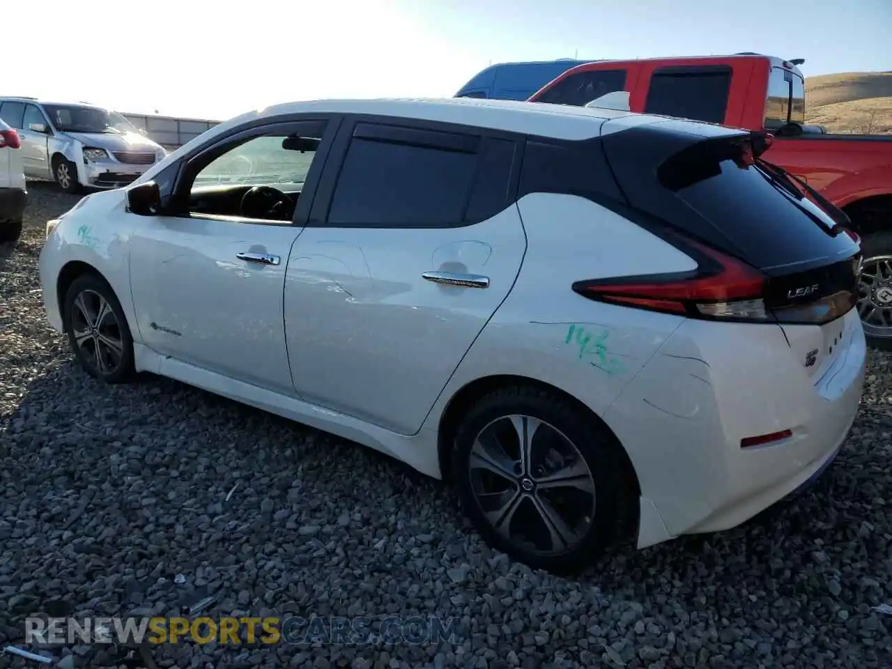 2 Фотография поврежденного автомобиля 1N4BZ1CP4KC318112 NISSAN LEAF 2019