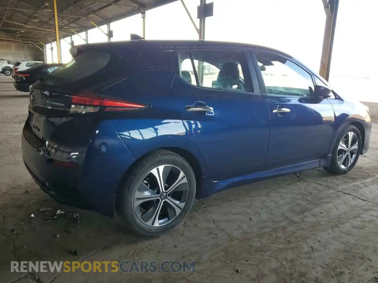 3 Photograph of a damaged car 1N4AZ1BP2LC301131 NISSAN LEAF 2020