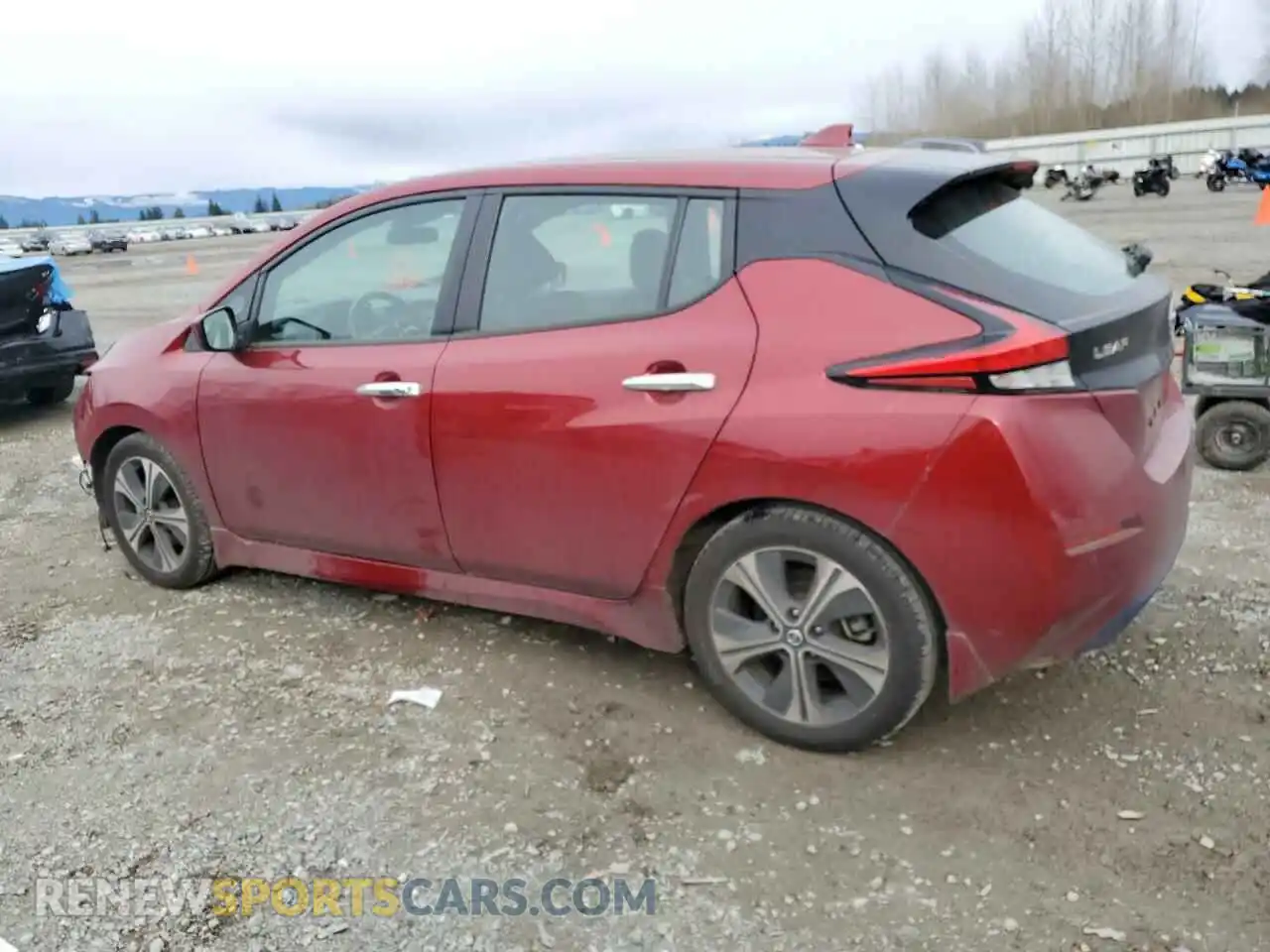2 Photograph of a damaged car 1N4AZ1CP3LC301685 NISSAN LEAF 2020