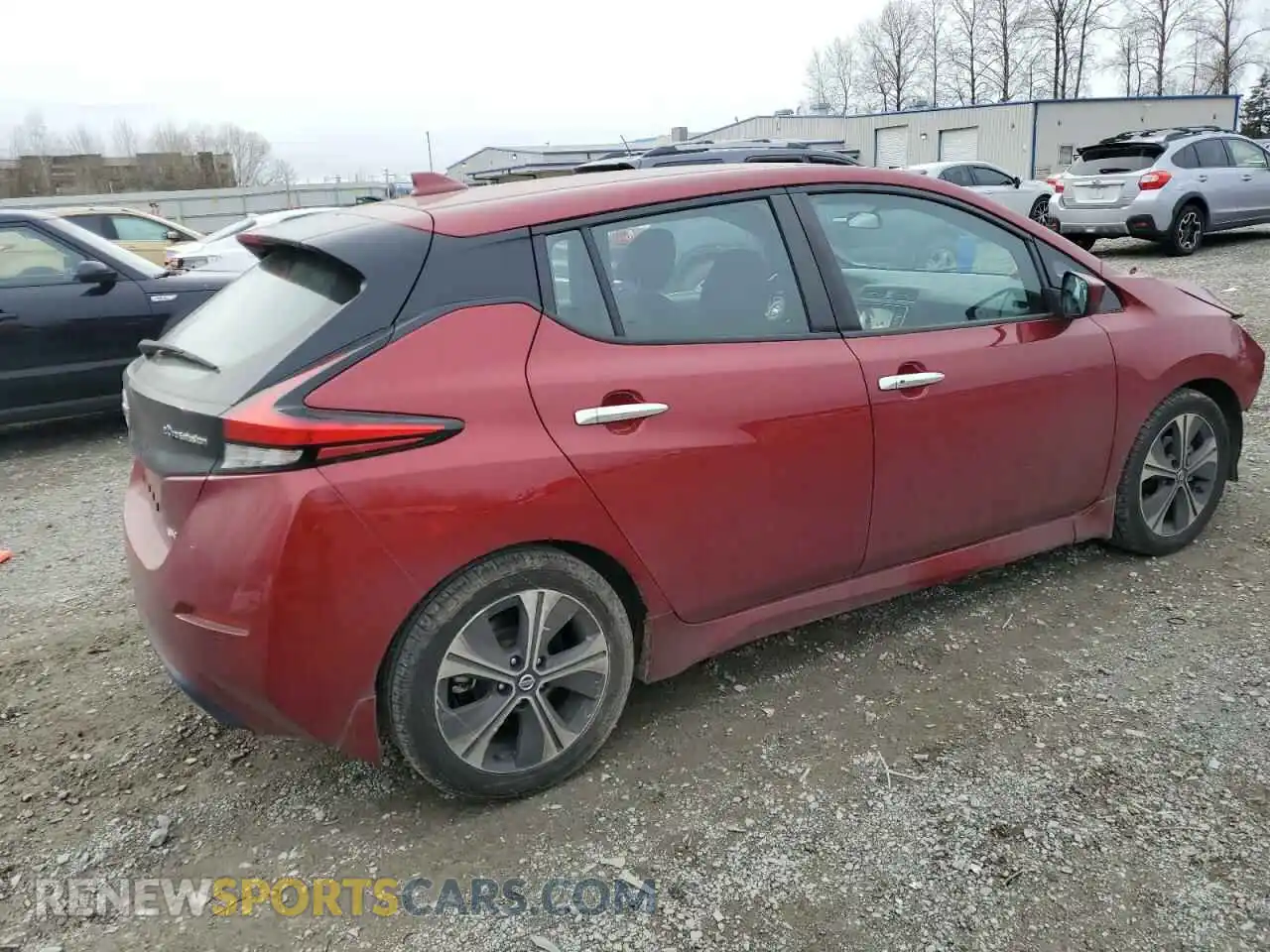 3 Photograph of a damaged car 1N4AZ1CP3LC301685 NISSAN LEAF 2020