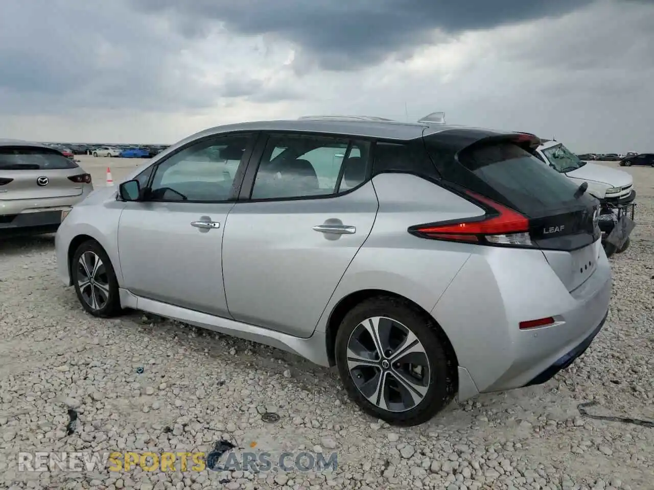 2 Photograph of a damaged car 1N4AZ1CP8LC310110 NISSAN LEAF 2020