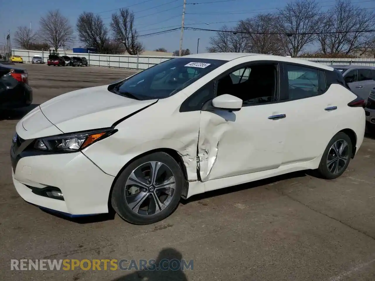 1 Photograph of a damaged car 1N4BZ1CP0LC307707 NISSAN LEAF 2020
