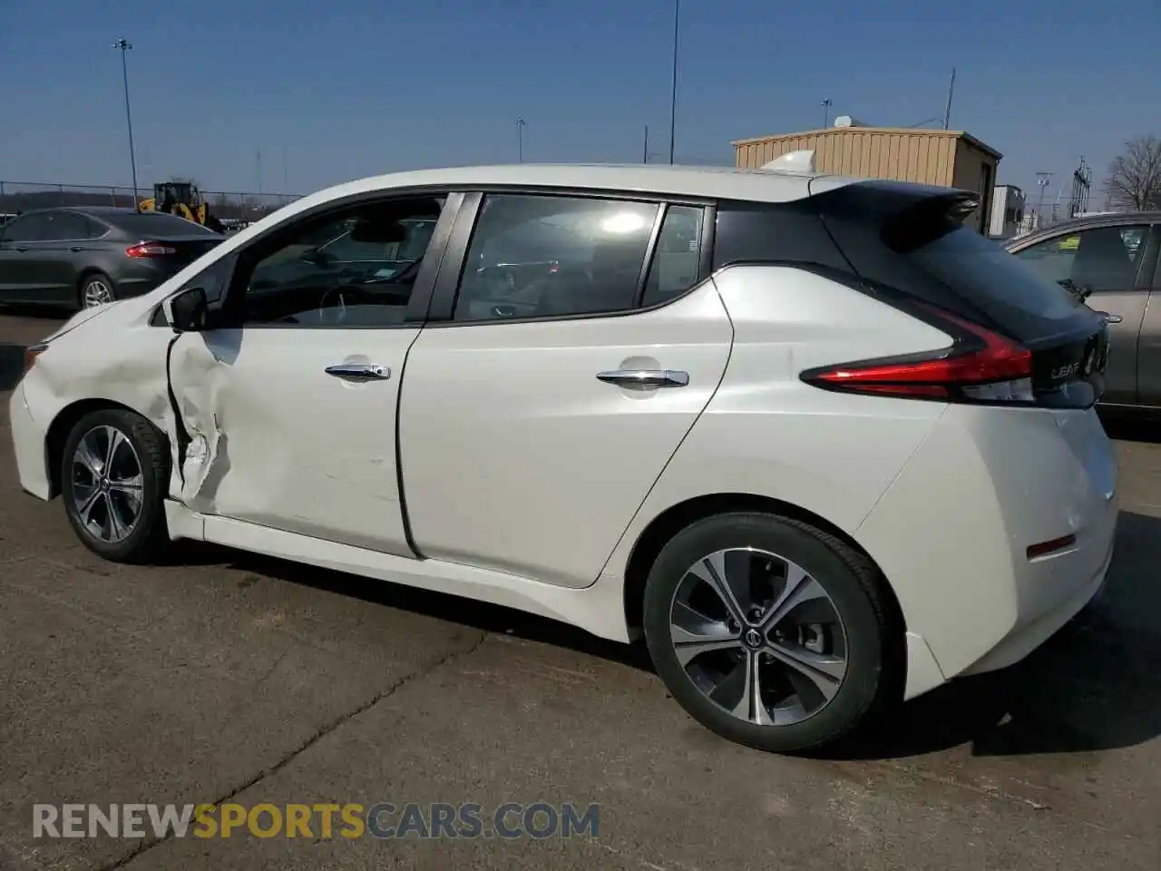 2 Photograph of a damaged car 1N4BZ1CP0LC307707 NISSAN LEAF 2020