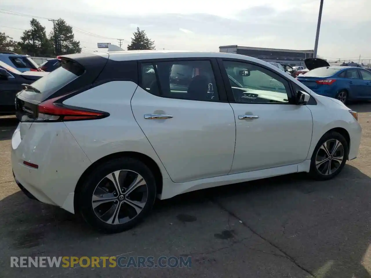 3 Photograph of a damaged car 1N4BZ1CP0LC307707 NISSAN LEAF 2020