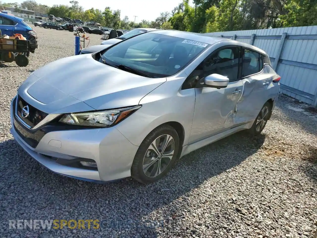 1 Photograph of a damaged car 1N4BZ1DP1LC304135 NISSAN LEAF 2020