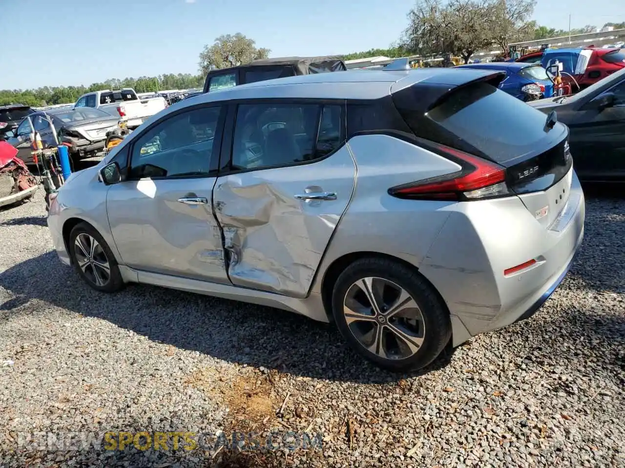 2 Photograph of a damaged car 1N4BZ1DP1LC304135 NISSAN LEAF 2020
