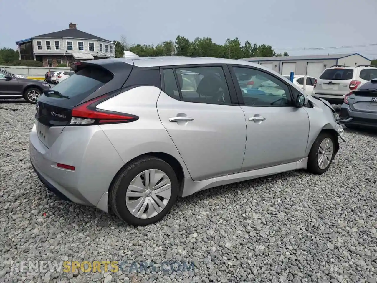 3 Photograph of a damaged car 1N4AZ1BV4MC553981 NISSAN LEAF 2021