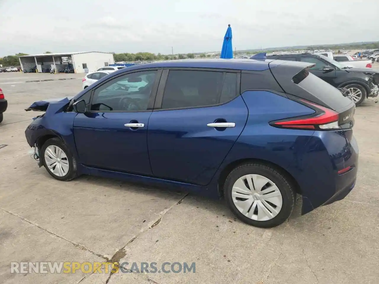 2 Фотография поврежденного автомобиля 1N4AZ1BV8MC550730 NISSAN LEAF 2021