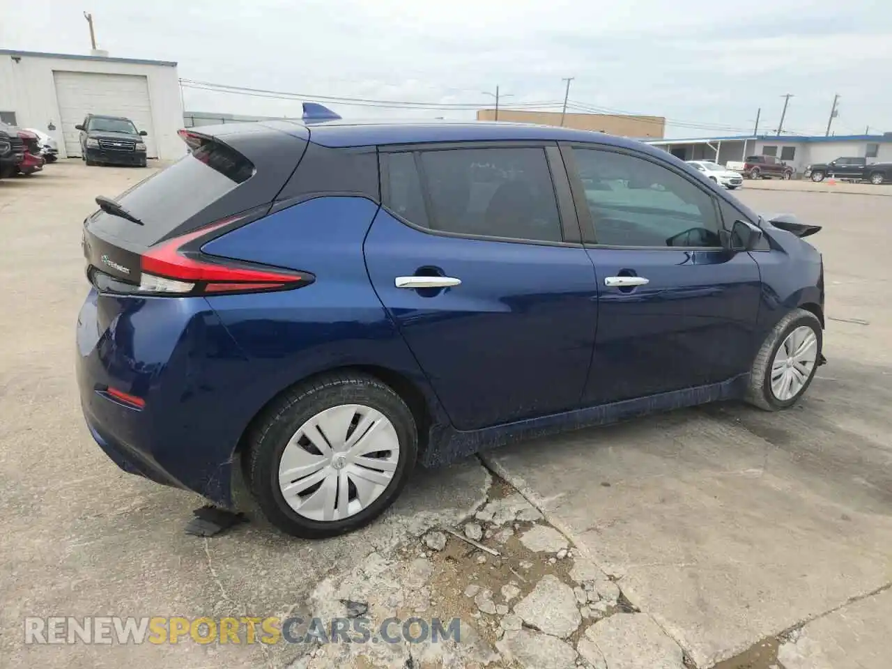 3 Фотография поврежденного автомобиля 1N4AZ1BV8MC550730 NISSAN LEAF 2021