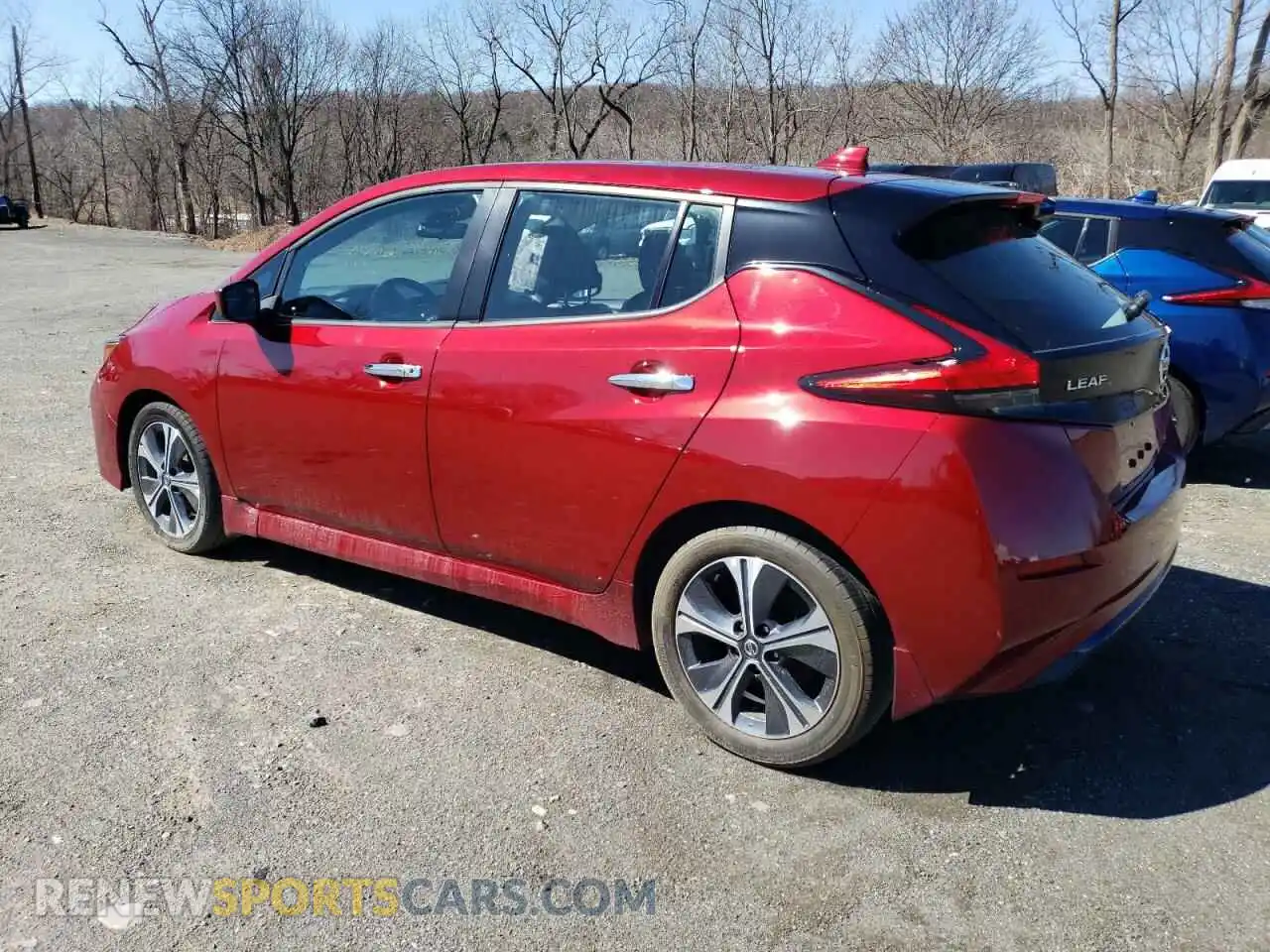 2 Photograph of a damaged car 1N4AZ1CV6MC556928 NISSAN LEAF 2021