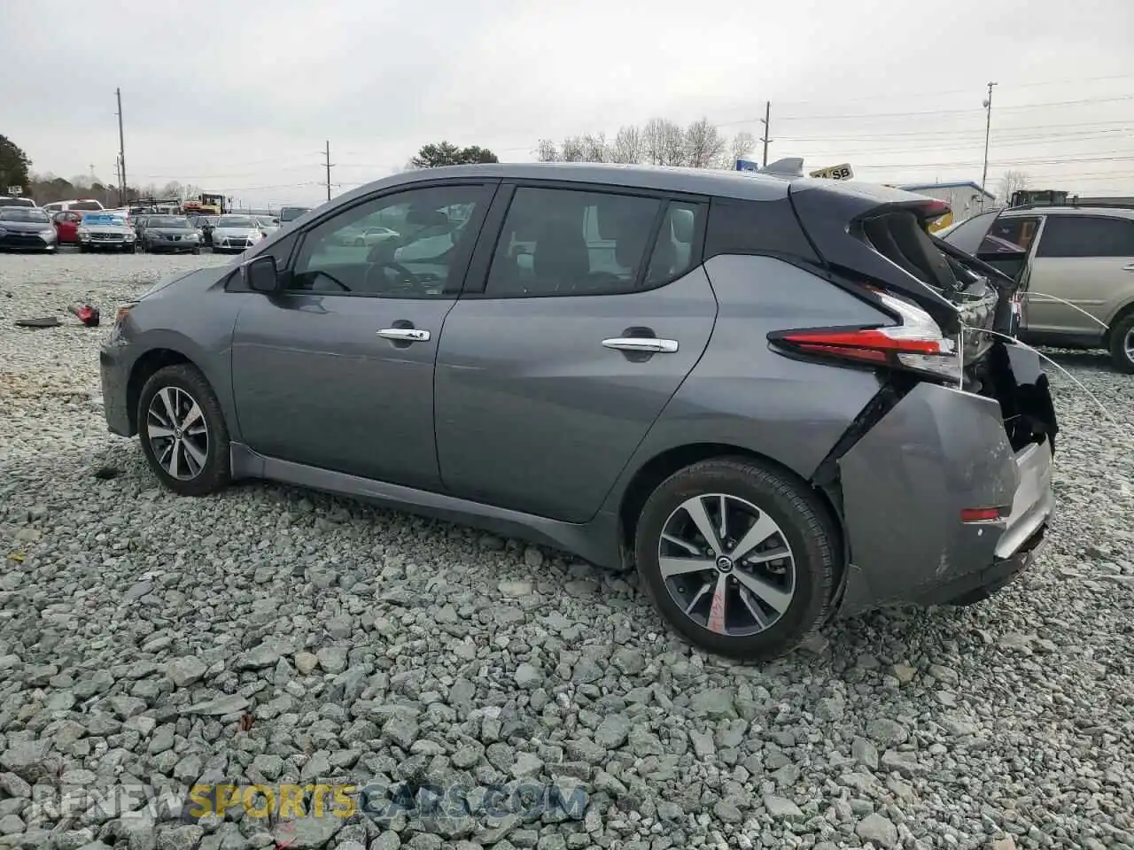 2 Photograph of a damaged car 1N4BZ1BV6MC554327 NISSAN LEAF 2021