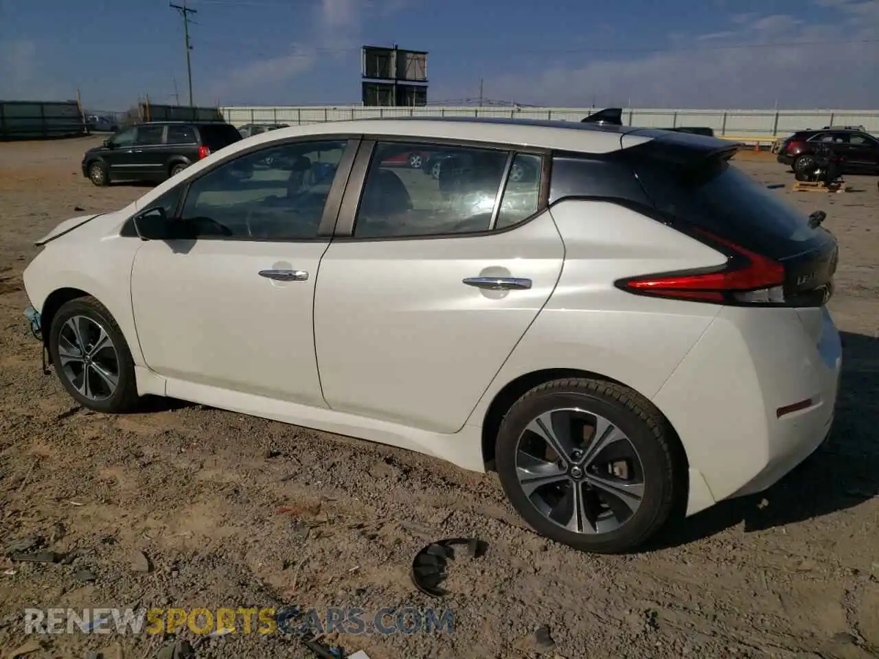 2 Photograph of a damaged car 1N4BZ1CV2MC554727 NISSAN LEAF 2021