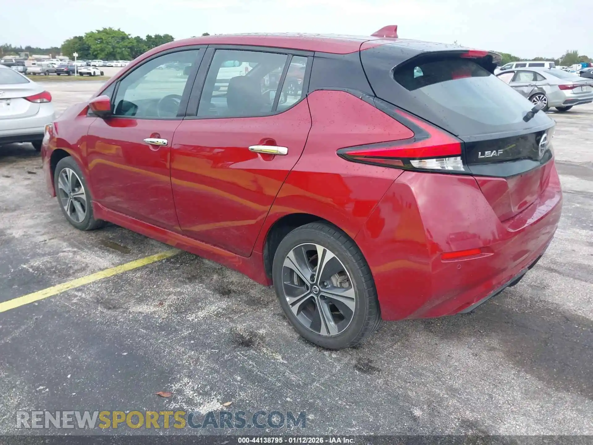 3 Photograph of a damaged car 1N4BZ1CV5MC552518 NISSAN LEAF 2021