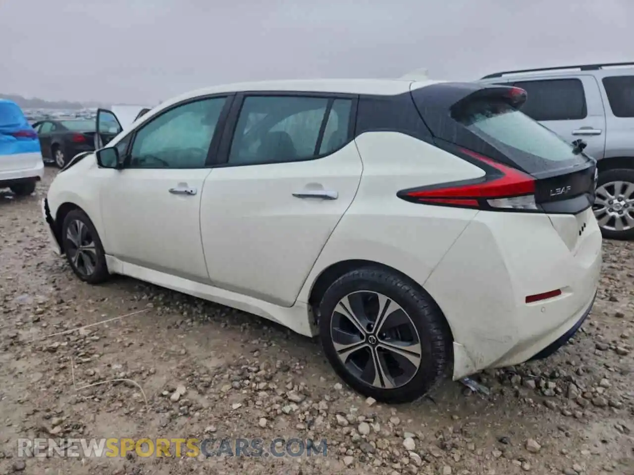 2 Photograph of a damaged car 1N4BZ1CVXMC551042 NISSAN LEAF 2021