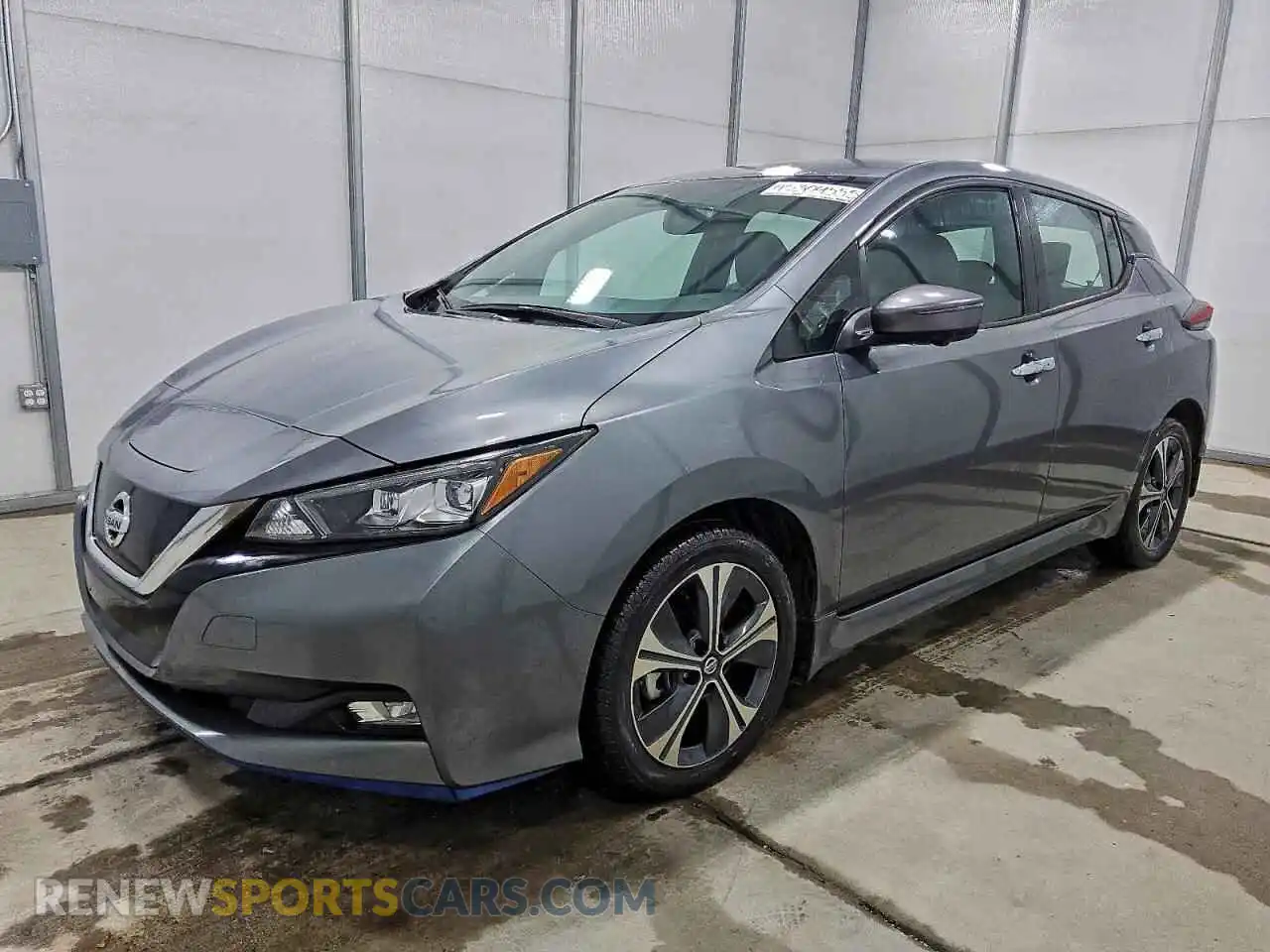 1 Photograph of a damaged car 1N4BZ1DV0MC554434 NISSAN LEAF 2021