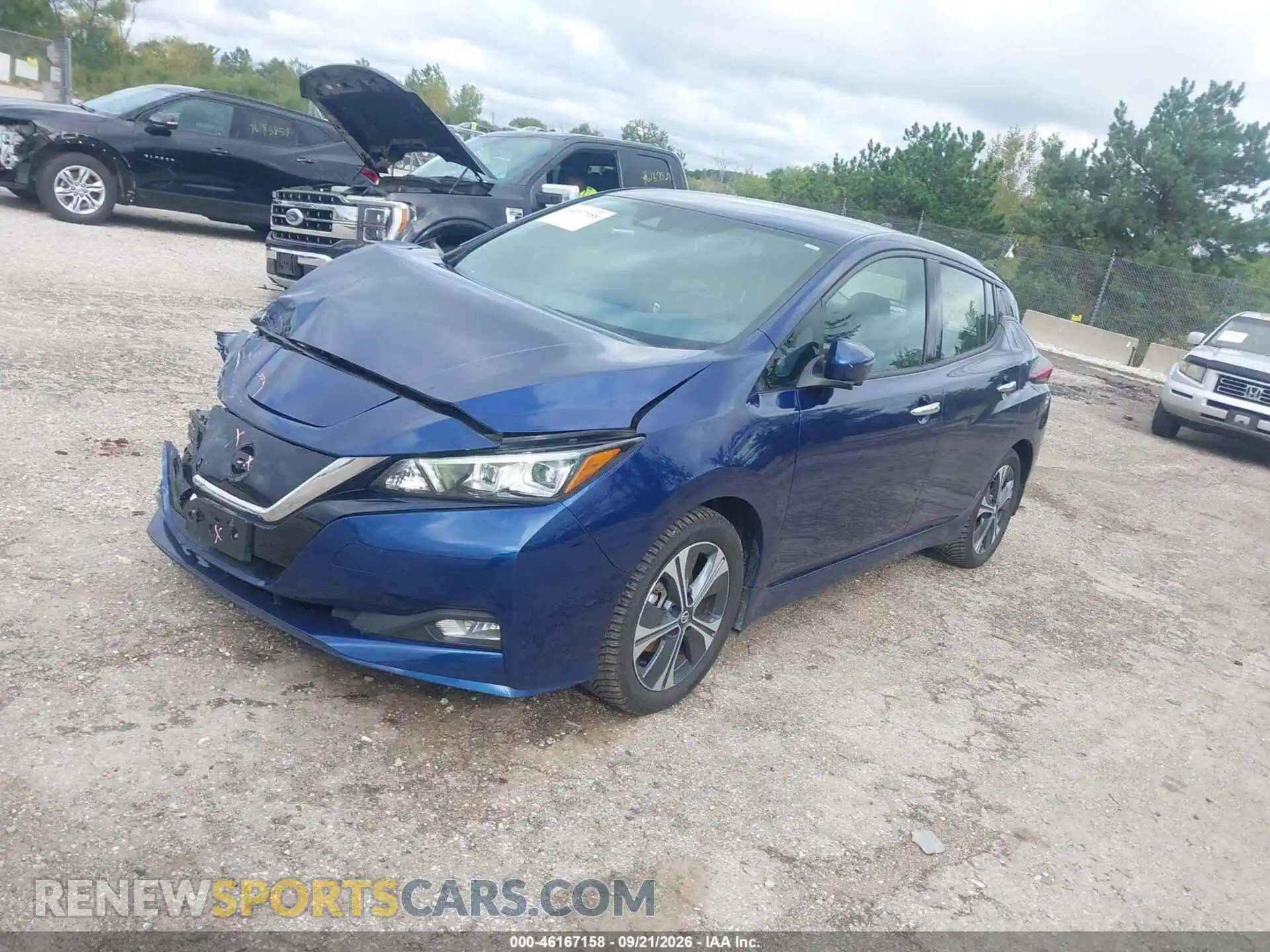 2 Photograph of a damaged car 1N4BZ1DV1MC551297 NISSAN LEAF 2021