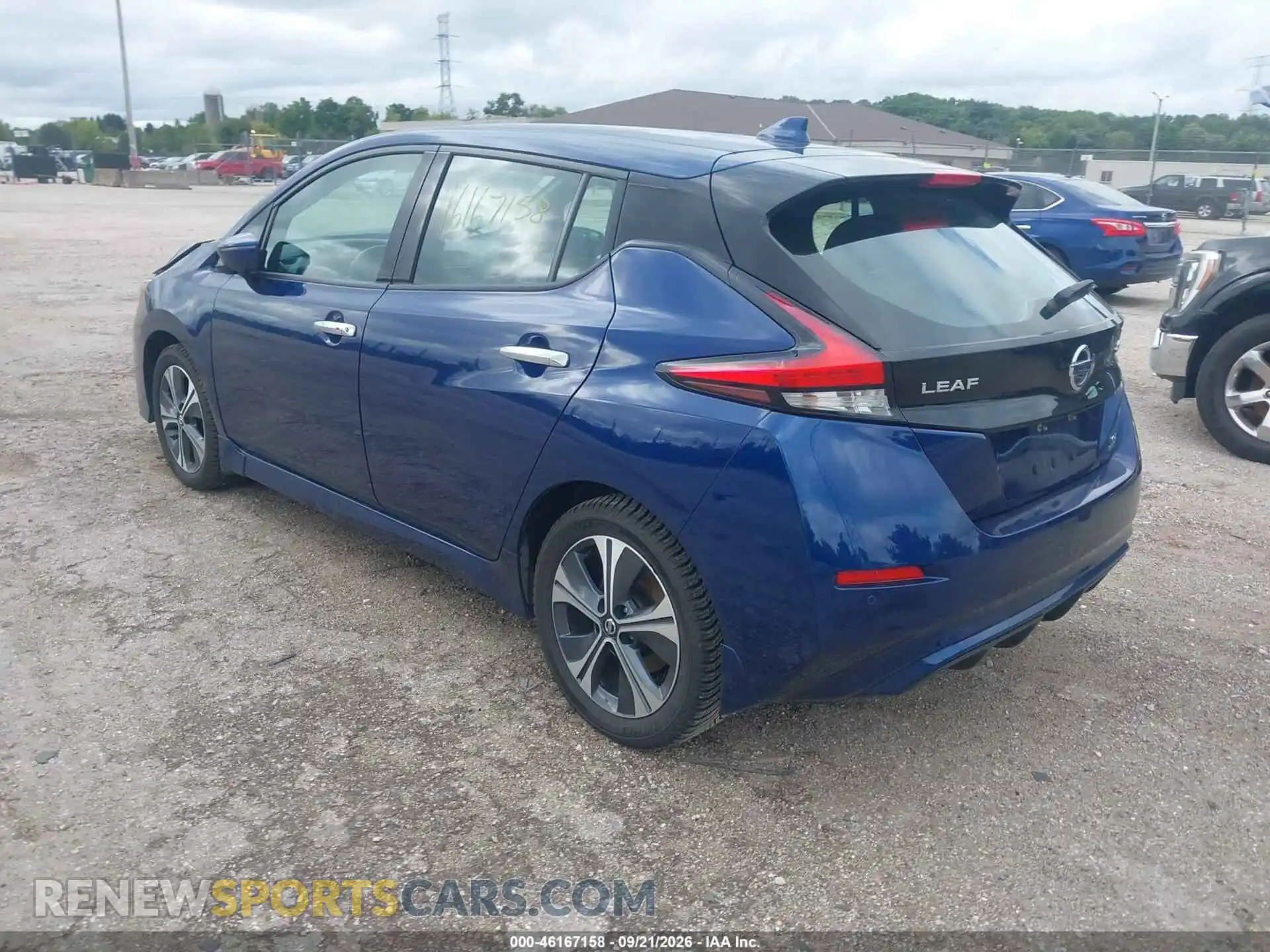 3 Photograph of a damaged car 1N4BZ1DV1MC551297 NISSAN LEAF 2021