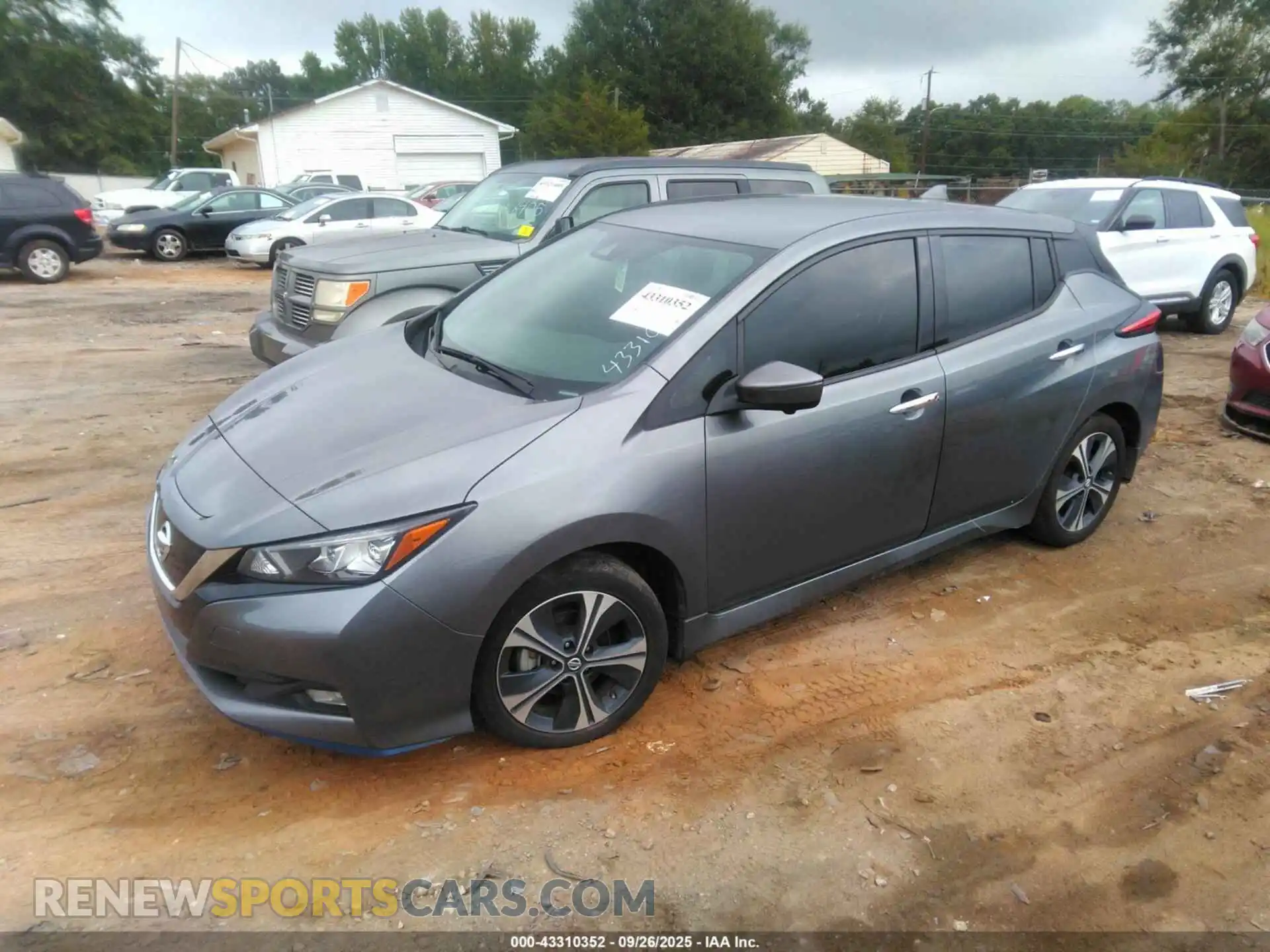 2 Photograph of a damaged car 1N4BZ1DV6MC552042 NISSAN LEAF 2021