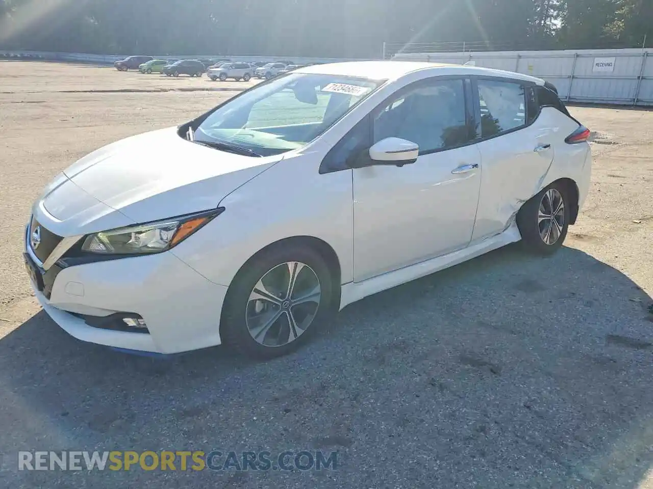 1 Photograph of a damaged car 1N4BZ1DV7MC551000 NISSAN LEAF 2021