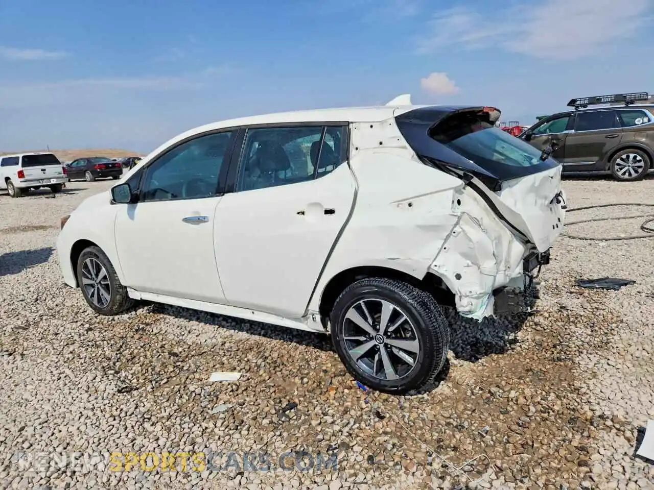 2 Photograph of a damaged car 1N4BZ1BV3NC554318 NISSAN LEAF 2022