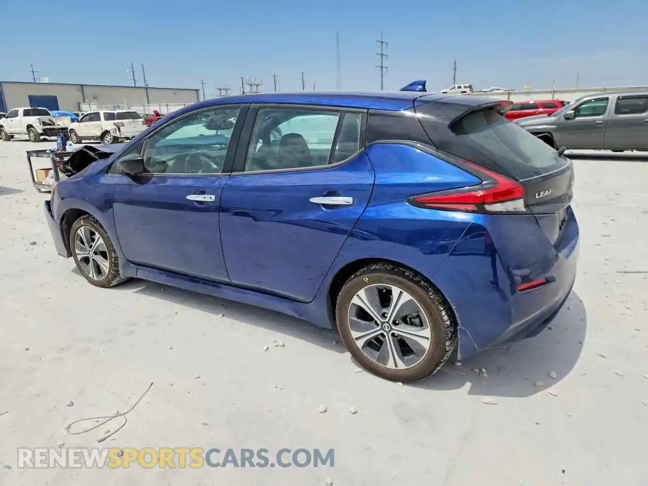 2 Photograph of a damaged car 1N4BZ1CV2NC564207 NISSAN LEAF 2022