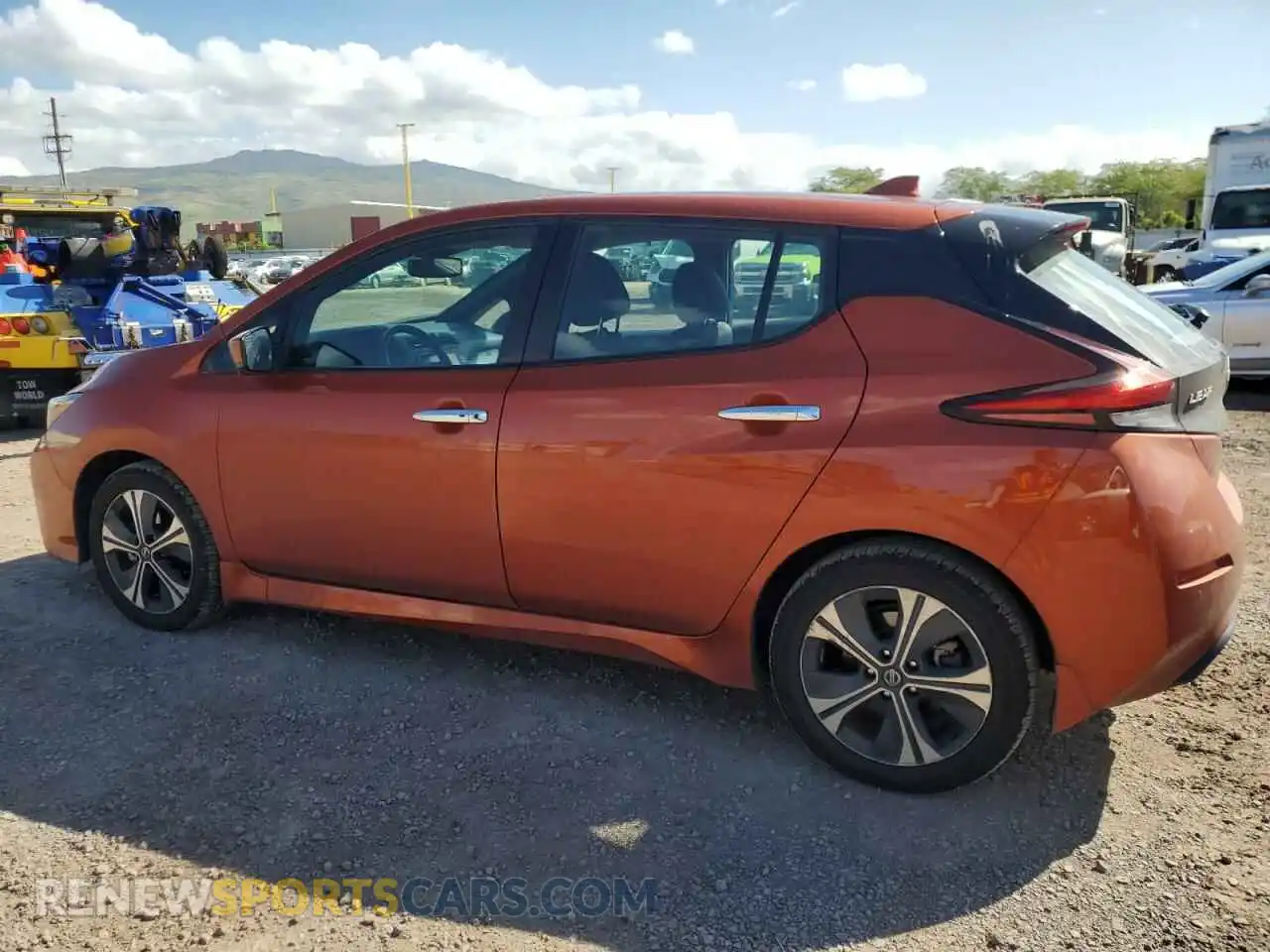 2 Photograph of a damaged car 1N4BZ1CV3NC558562 NISSAN LEAF 2022