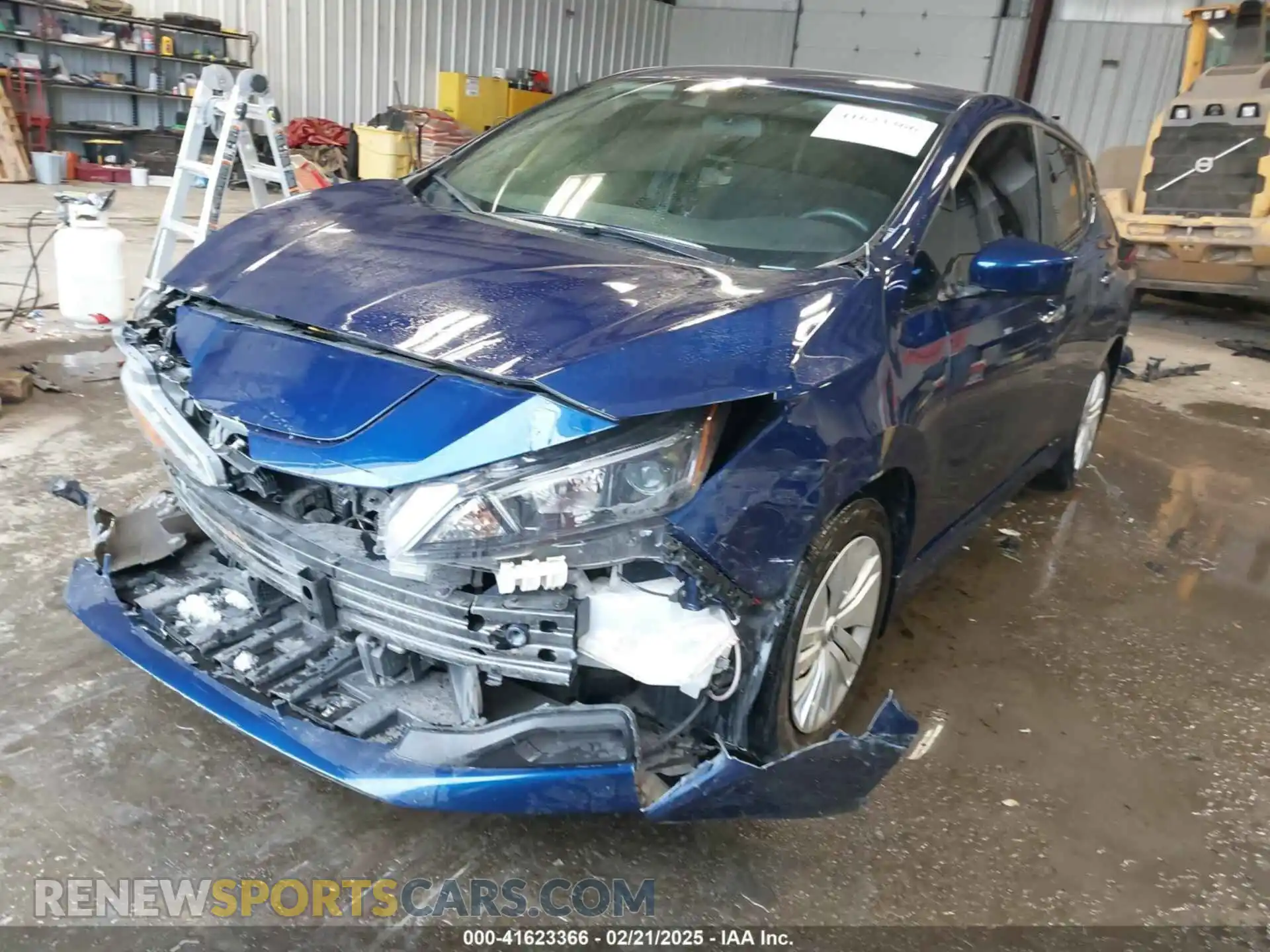 2 Photograph of a damaged car 1N4AZ1BV0PC553755 NISSAN LEAF 2023