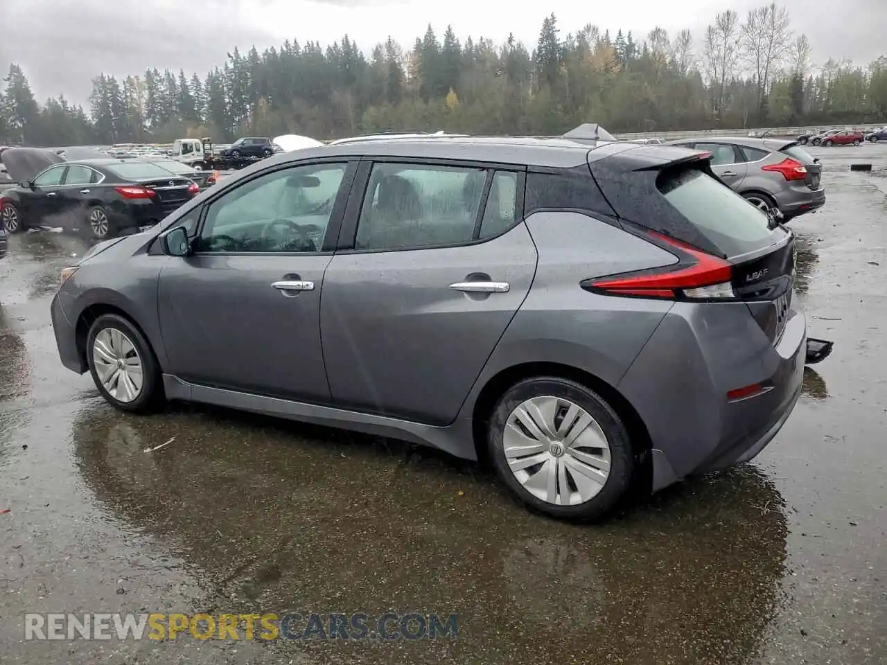 2 Photograph of a damaged car 1N4AZ1BV1PC551481 NISSAN LEAF 2023