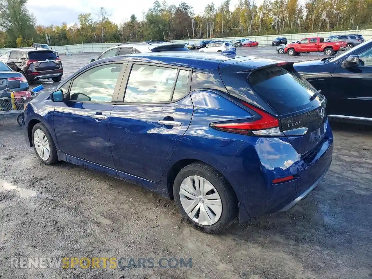 2 Photograph of a damaged car 1N4AZ1BV1PC555871 NISSAN LEAF 2023