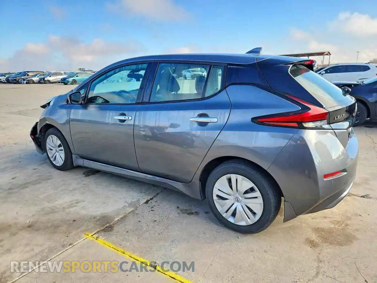 2 Photograph of a damaged car 1N4AZ1BV2PC556348 NISSAN LEAF 2023
