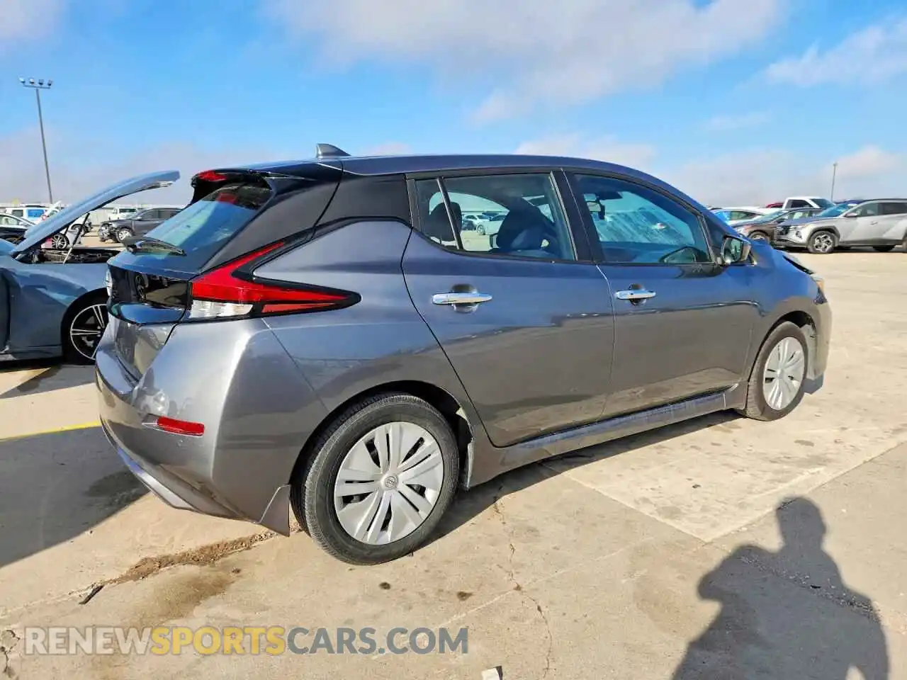 3 Photograph of a damaged car 1N4AZ1BV2PC556348 NISSAN LEAF 2023