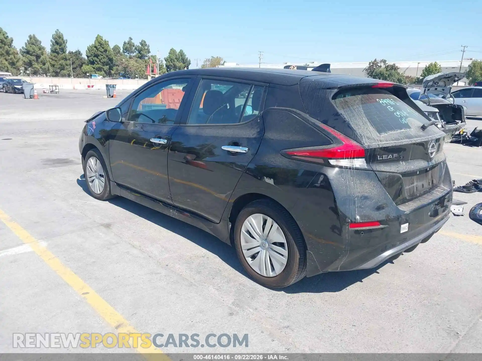 3 Photograph of a damaged car 1N4AZ1BV2PC557614 NISSAN LEAF 2023