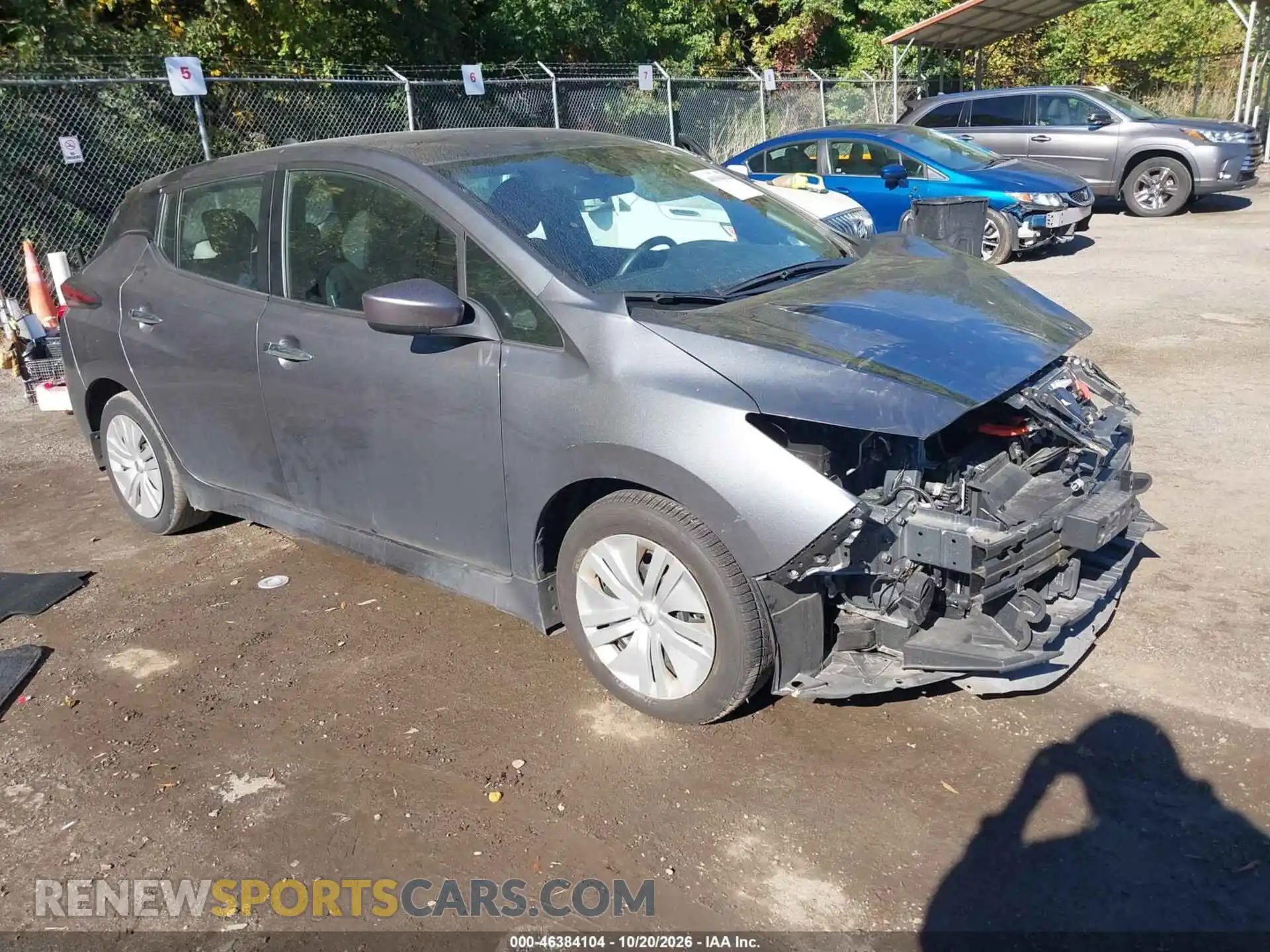 1 Photograph of a damaged car 1N4AZ1BV2PC559377 NISSAN LEAF 2023