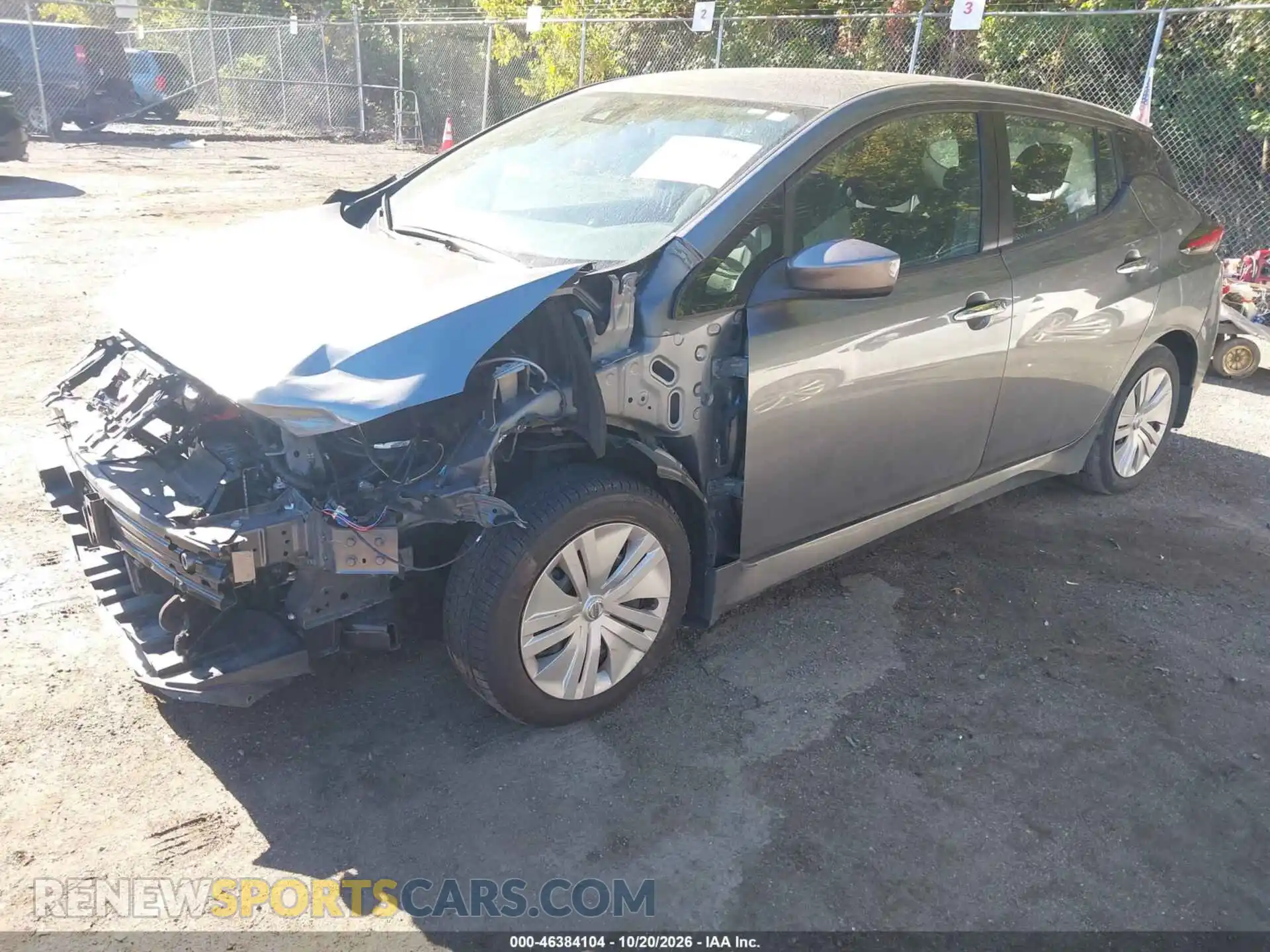 2 Photograph of a damaged car 1N4AZ1BV2PC559377 NISSAN LEAF 2023