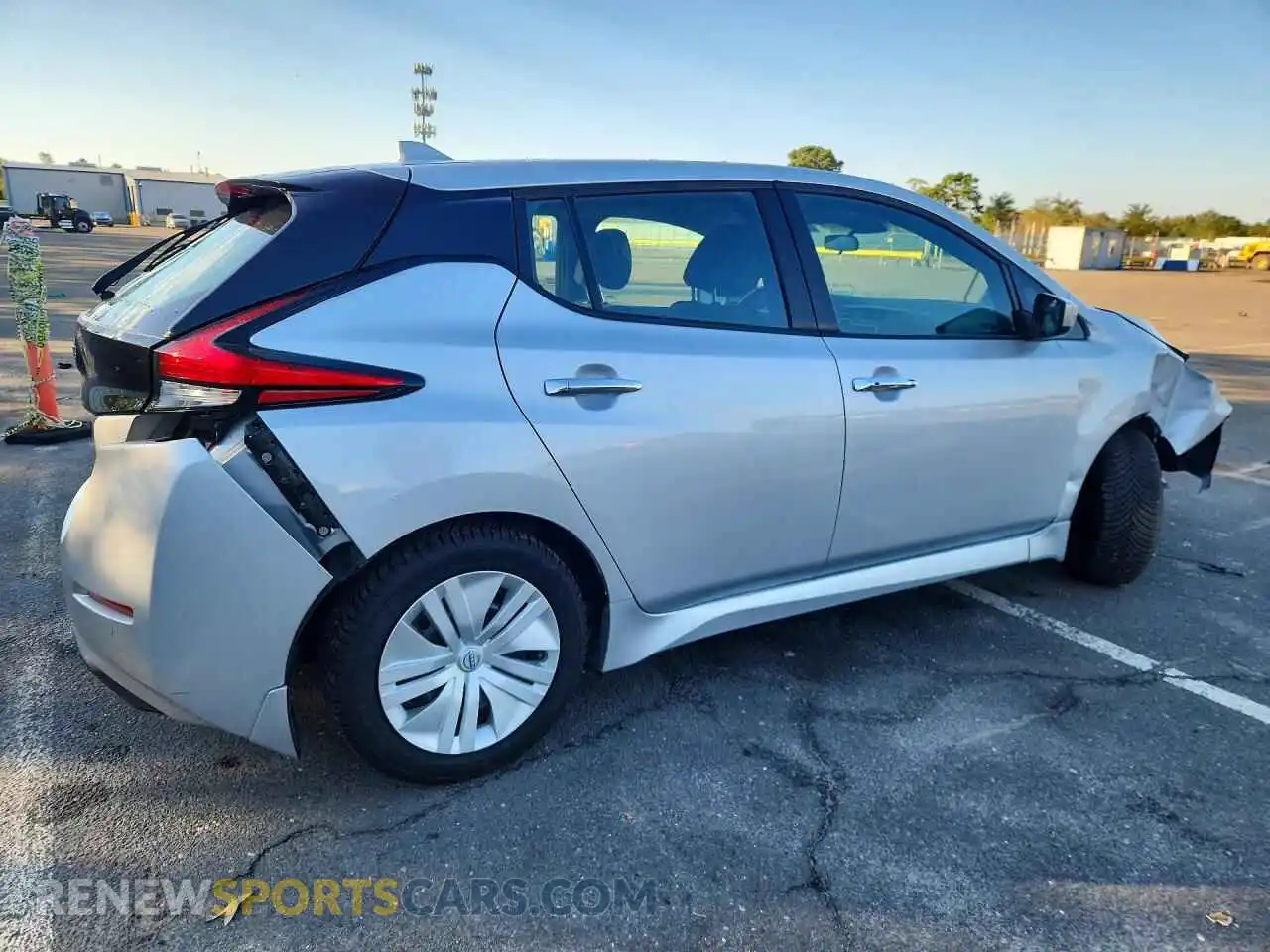 3 Photograph of a damaged car 1N4AZ1BV3PC554432 NISSAN LEAF 2023