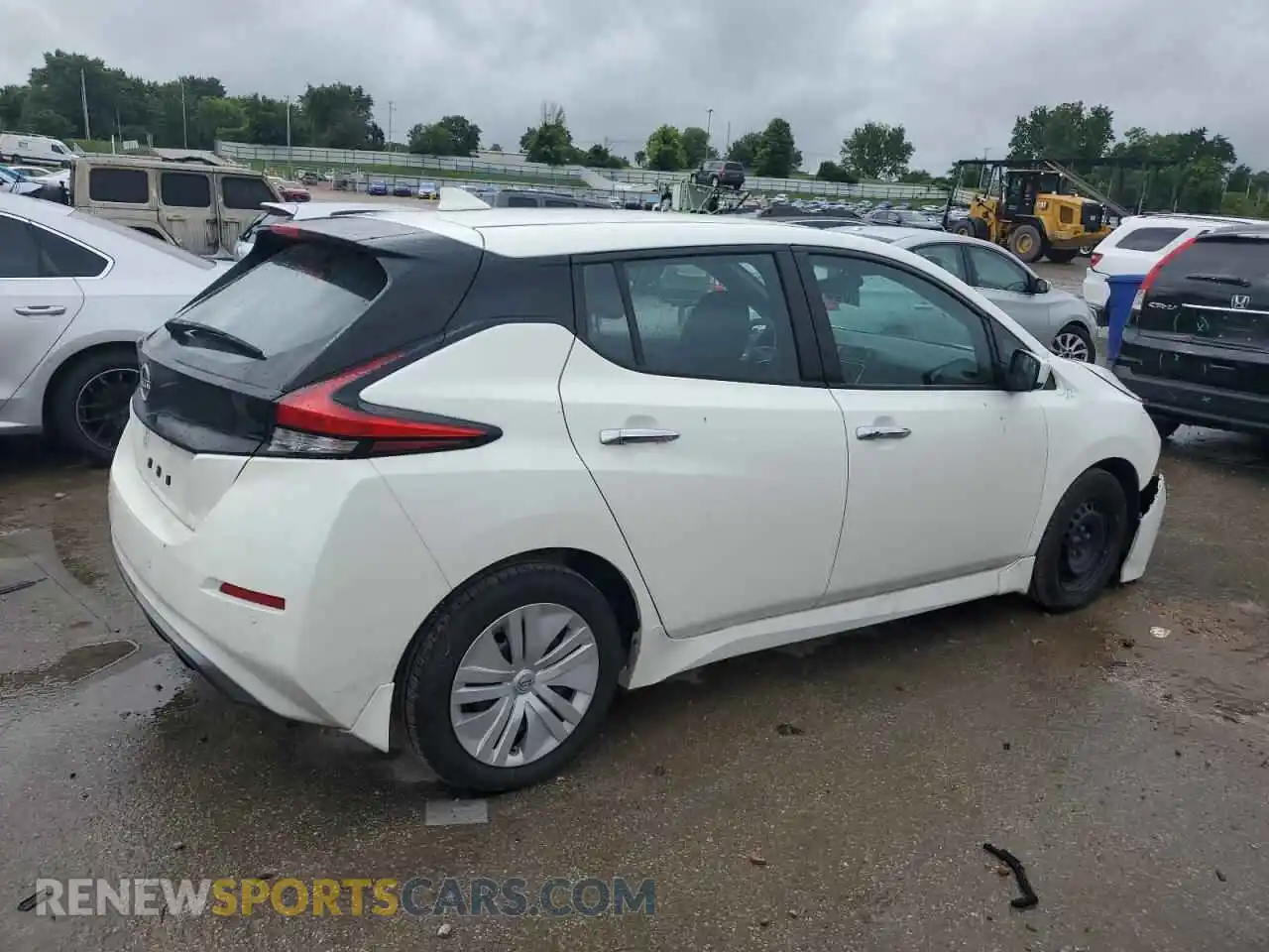 3 Фотография поврежденного автомобиля 1N4AZ1BV6PC561441 NISSAN LEAF 2023