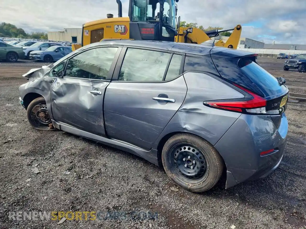 2 Фотография поврежденного автомобиля 1N4AZ1BV7PC556832 NISSAN LEAF 2023